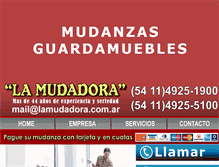 Tablet Screenshot of lamudadora.com.ar